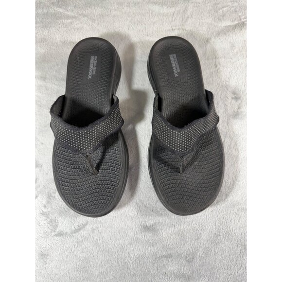 Skechers On The Go 600 women's Black Flip Flops Size - Picture 15 of 15